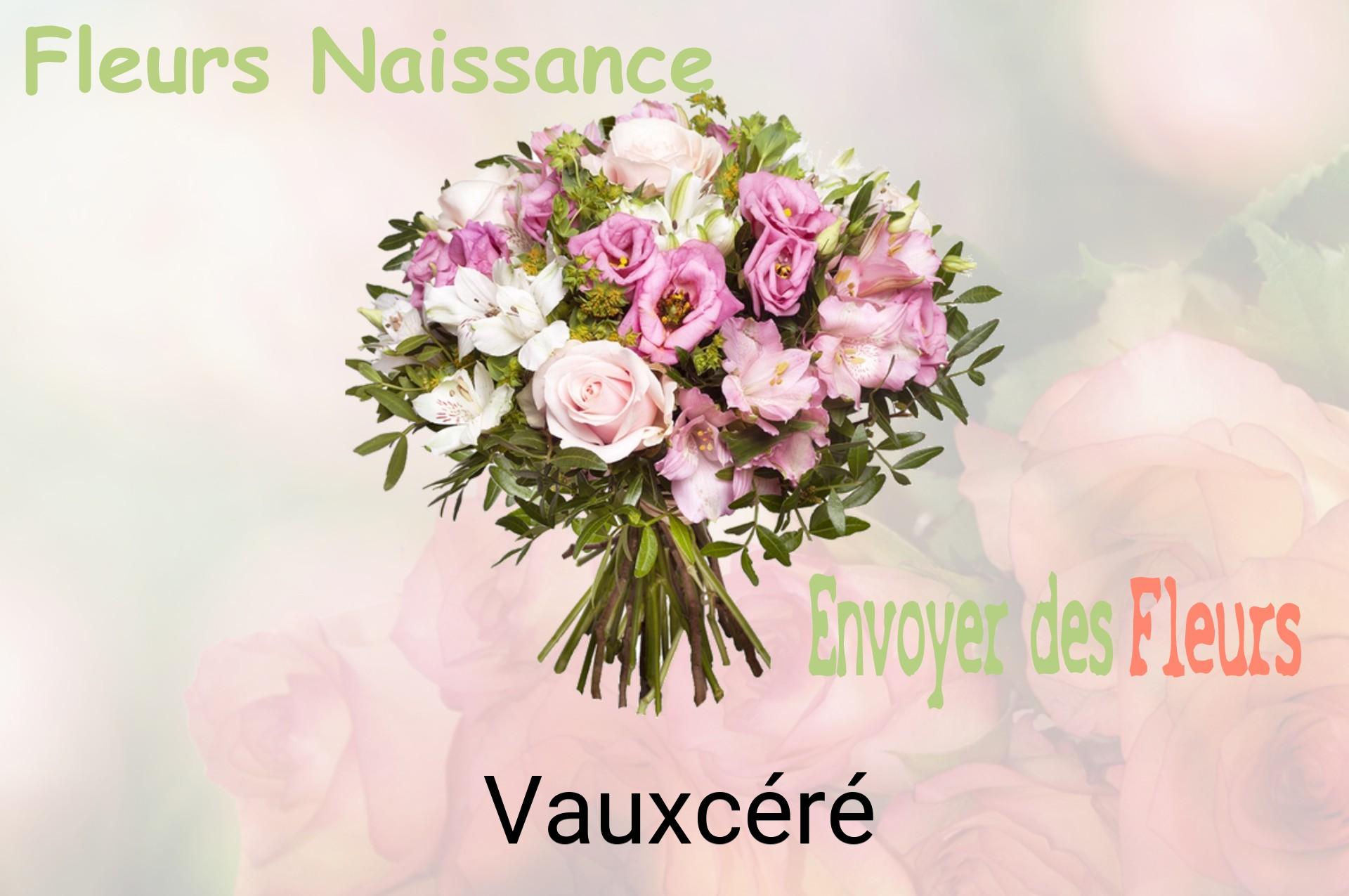 Bouquet de fleurs de naissance livré à Vauxcéré